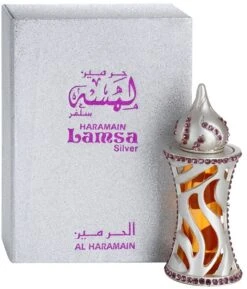 Al Haramain Lamsa Silver -Parfum Cosmétique al haramain lamsa silver huile parfumee mixte
