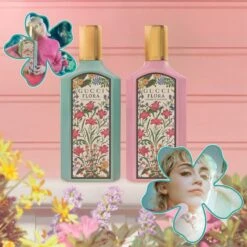 Gucci Flora Gorgeous Jasmine -Parfum Cosmétique gucci flora gorgeous jasmine coffret cadeau pour femme 4