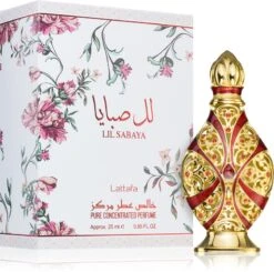 Devant -Parfum Cosmétique lattafa lil sabaya huile parfumee pour femme 1