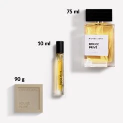 NOVELLISTA Rouge Privé -Parfum Cosmétique novellista rouge prive savon solide de luxe visage mains et corps pour femme 3